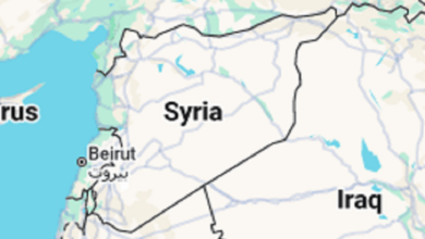 خريطة سوريا