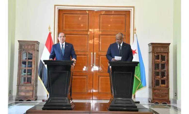 المؤتمر الصحفى فى جيبوتى
