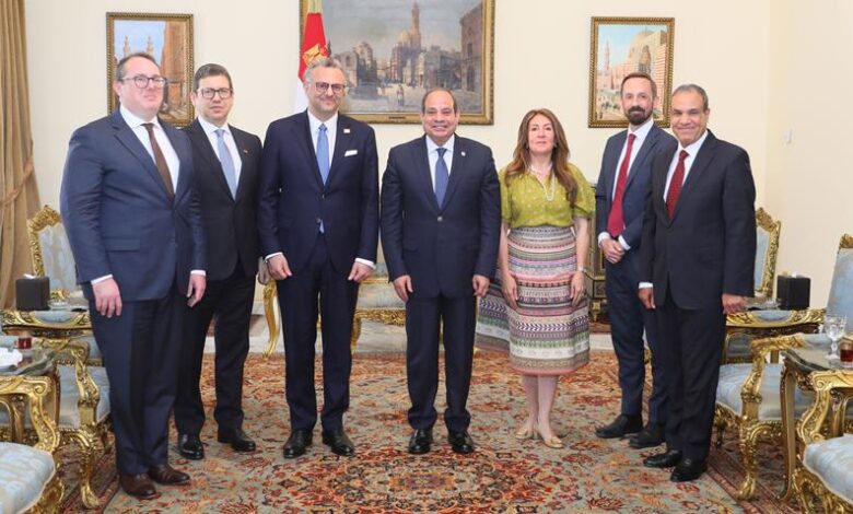 السيسى ومسعد بولس
