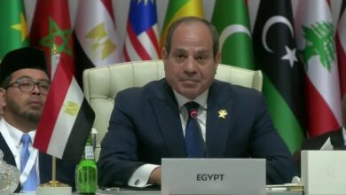 السيسى فى الدوحة